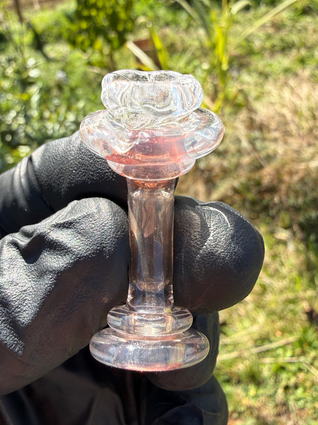Yeti Glass Puffco Pivot Dry Top - Gold Fumed #2