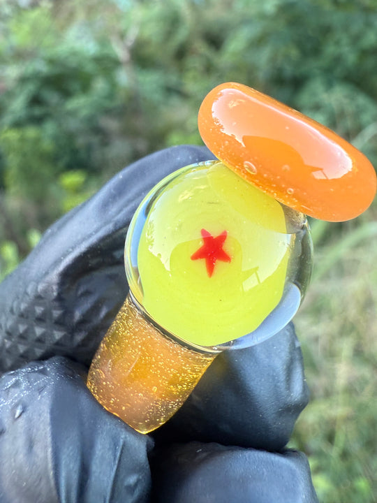 Uzzi Glass Dbz Milli Carb Cap - Orange