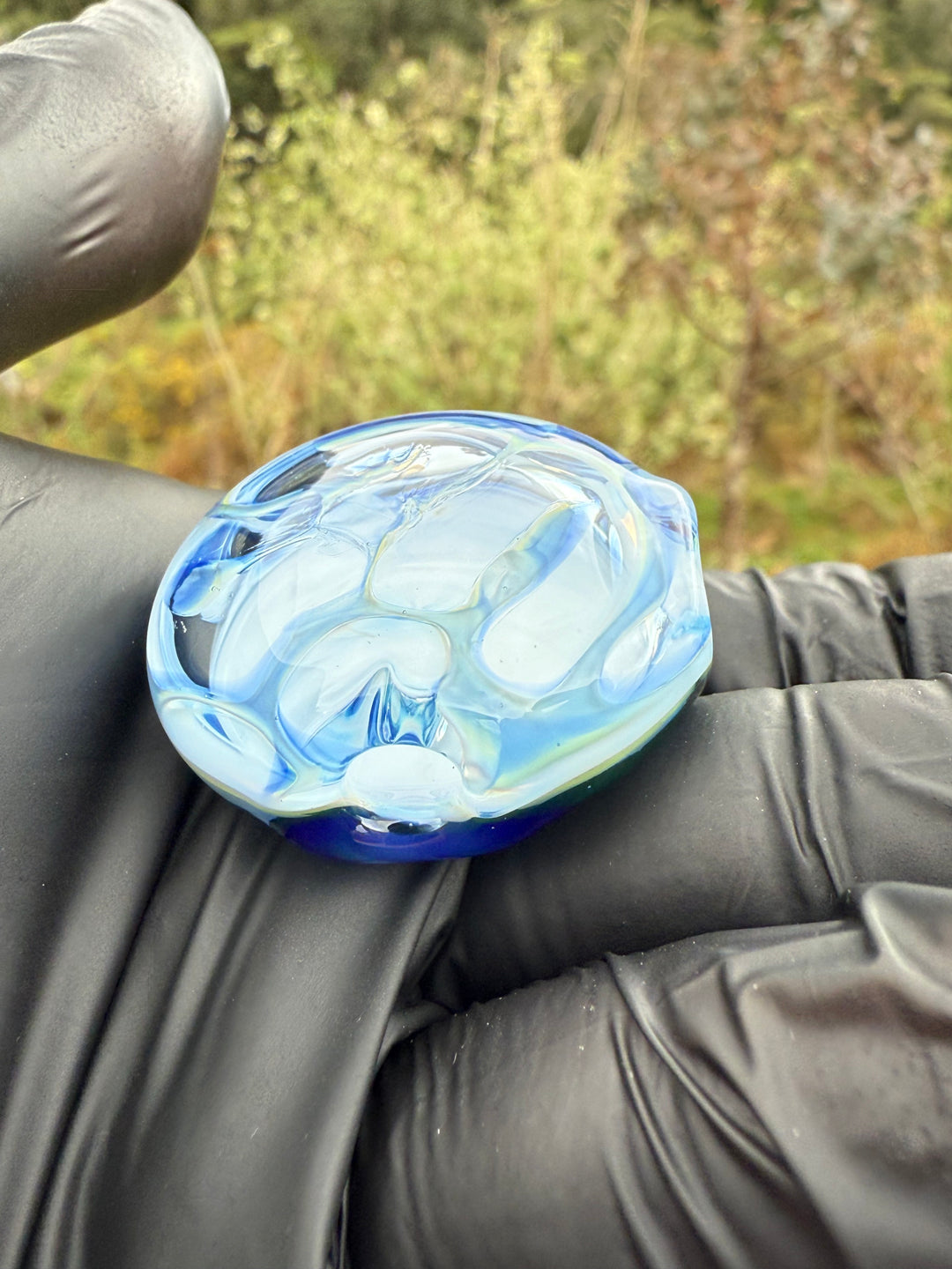 Alex Golovin Slide Hollow Pendant - Blue Custom Colour