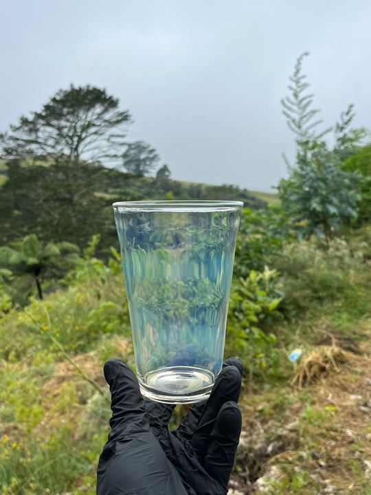 Empirical Glass Cup #4 - Silver Fumed