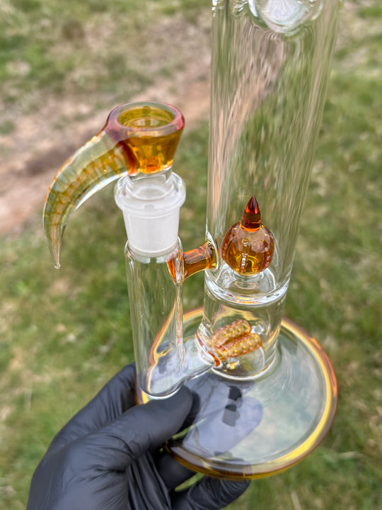 2K Double Inline To 360 Imperial Perc With Slide - Caramelo