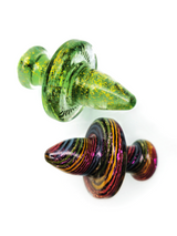 Victory Glassworks - Boro Apex Cap 25mm And Pillar - Rainbow Dichro